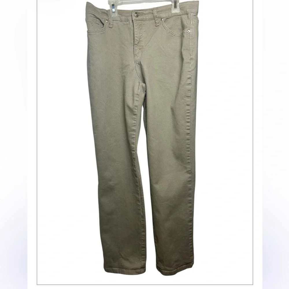 High Rise Amanda Jeans - Tan Pants